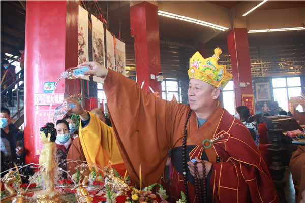 四月初八|五台山望海寺举行浴佛法会，庆祝佛陀圣诞
